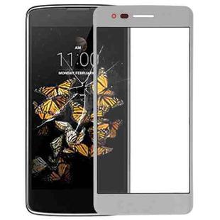 Front Screen Outer Glass Lens for LG K8 (2017) Aristo M210 MS210 M200N US215(Grey)