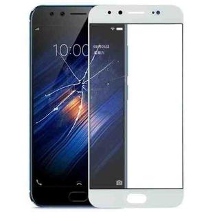 For Vivo X9s Front Screen Outer Glass Lens (White)
