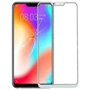 For Vivo Y83 Front Screen Outer Glass Lens (White)