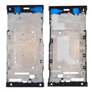 Front Housing LCD Frame Bezel Plate for Sony Xperia XA1 Ultra (Black)