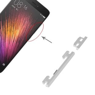 Power Button and Volume Control Button for Xiaomi Mi 5(Silver)