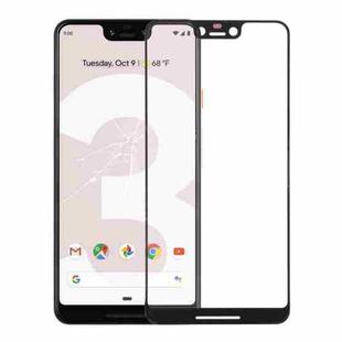 Front Screen Outer Glass Lens for Google Pixel 3 XL(Black)