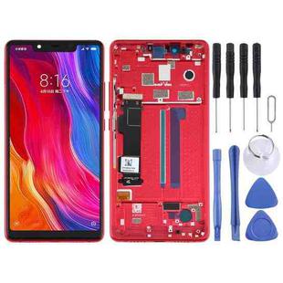 Original LCD Screen for Xiaomi Mi 8 SE with Digitizer Full Assembly(Red)