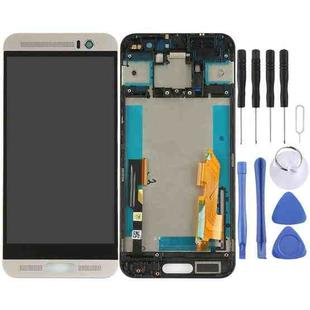 TFT LCD Screen for HTC One M9+ / M9 Plus Digitizer Full Assembly with Frame (Silver)
