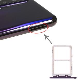 SIM Card Tray + SIM Card Tray for Huawei Honor 20 Pro(Purple)