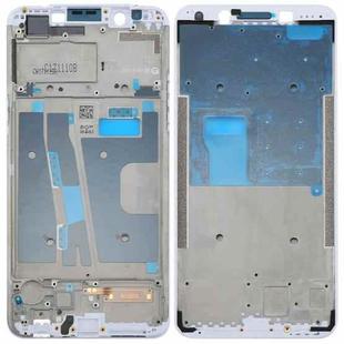 For OPPO A73 / F5 Front Housing LCD Frame Bezel Plate  (White)