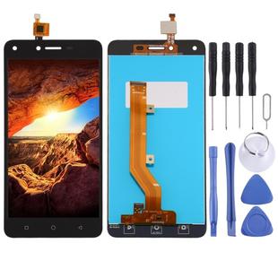 TFT LCD Screen for Tecno Spark K7 with Digitizer Full Assembly (Black)
