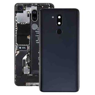 Battery Back Cover with Camera Lens & Fingerprint Sensor for LG G7 ThinQ / G710 / G710EM / G710PM / G710VMP(Black)
