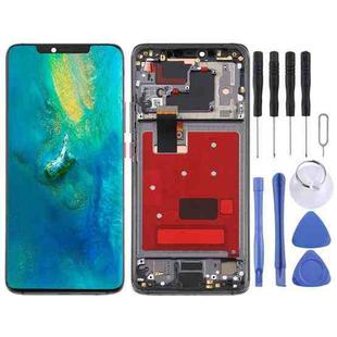 Original OLED LCD Screen for Huawei Mate 20 Pro Digitizer Full Assembly with Frame(Black)