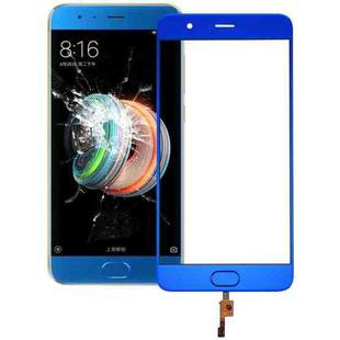 Front Screen Outer Glass Lens Support Fingerprint Identification for Xiaomi Mi Note 3(Blue)