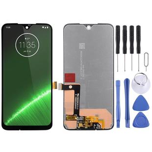 TFT LCD Screen for Motorola Moto G7 Plus with Digitizer Full Assembly (Black)