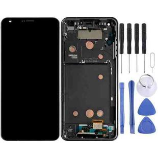 Original LCD Screen for LG G6 / H870 / H870DS / H872 / LS993 / VS998 / US997 Digitizer Full Assembly with Frame (Black)