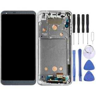 Original LCD Screen for LG G6 / H870 / H870DS / H872 / LS993 / VS998 / US997 Digitizer Full Assembly with Frame (Platinum)