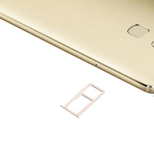 For Huawei Maimang 5 SIM Card Tray & SIM / Micro SD Card Tray(Gold)