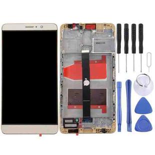 OEM LCD Screen for Huawei Mate 9 Digitizer Full Assembly with Frame(Champagne Gold)