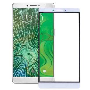 For OPPO R7 Plus Front Screen Outer Glass Lens (White)