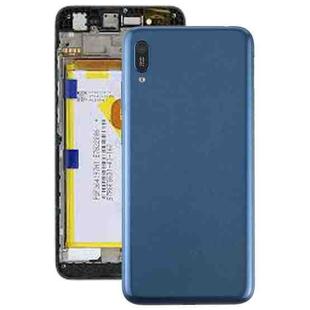 Battery Back Cover with Camera Lens & Side Keys for Huawei Enjoy 9e(Blue)