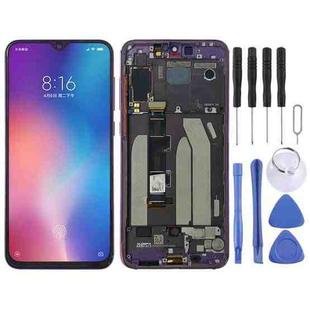 Original LCD Screen for Xiaomi Mi 9 SE Digitizer Full Assembly with Frame(Purple)