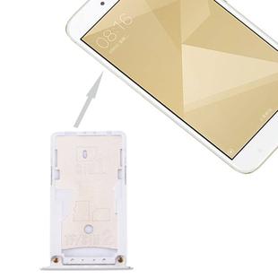 For Xiaomi Redmi 4X SIM & SIM / TF Card Tray(Silver)