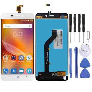 OEM LCD Screen for ZTE BLADE X3 A452 T620 with Digitizer Full Assembly (White)