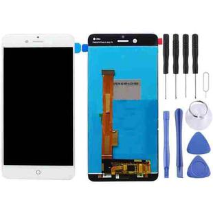 OEM LCD Screen for ZTE Nubia Z17 Mini / NX569J / NX569H with Digitizer Full Assembly (White)