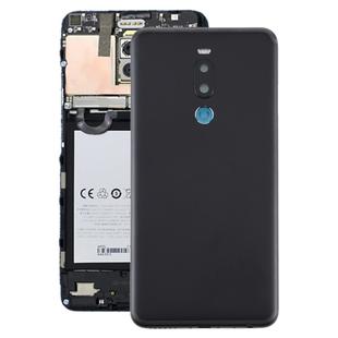 For Meizu Note 8 Battery Back Cover with Camera Lens (Black)