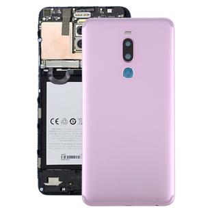 For Meizu Note 8 Battery Back Cover with Camera Lens (Purple)