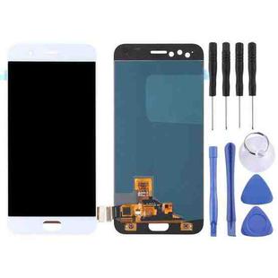 Original LCD Screen for OPPO R11 with Digitizer Full Assembly (White)