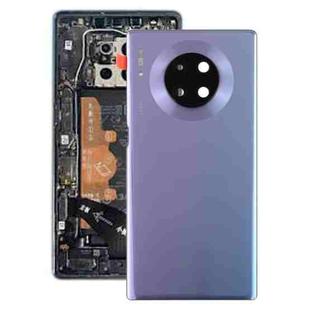 Original Battery Back Cover with Camera Lens for Huawei Mate 30 Pro(Silver)