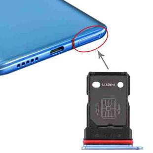 For OnePlus 7T SIM Card Tray + SIM Card Tray (Blue)