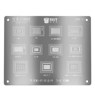 BEST BST-iPh-11 Wifi Reballing Stencils Template For iPhone