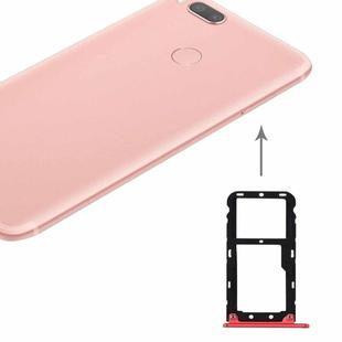 For Xiaomi Mi 5X / A1 SIM & SIM / TF Card Tray(Red)