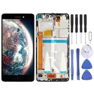 OEM LCD Screen for Lenovo S60 S60W S60T S60A Digitizer Full Assembly with Frame (Black)