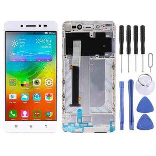 OEM LCD Screen for Lenovo S90 S90-T S90-U S90-A Digitizer Full Assembly with Frame (White)