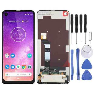 Original LCD Screen for Motorola One Vision with Digitizer Full Assembly
