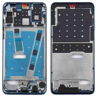 Middle Frame Bezel Plate with Side Keys for Huawei Nova 4e(Blue)