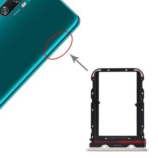 SIM Card Tray + SIM Card Tray for Xiaomi Mi CC9 Pro/Mi Note 10/Mi Note 10 Pro/Mi Note 10 Lite(White)