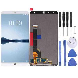 Original LCD Screen for Meizu 15 Plus with Digitizer Full Assembly(White)