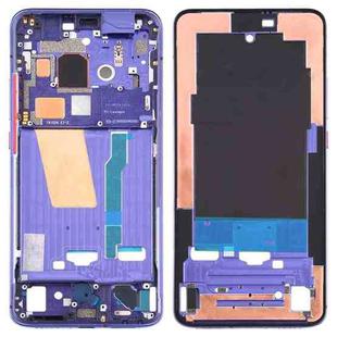 Front Housing LCD Frame Bezel Plate With Side Keys for Xiaomi Redmi K30 Pro (Purple)