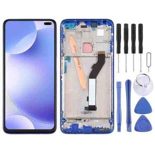 Original LCD Screen for Xiaomi Redmi K30 5G Digitizer Full Assembly with Frame(Black)