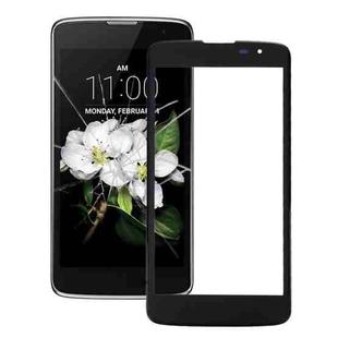 Front Screen Outer Glass Lens for LG Q7 / X210 / X210DS(Black)