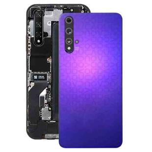 Original Battery Back Cover with Camera Lens Cover for Huawei Nova 5T(Purple)