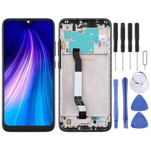 TFT LCD Screen for Xiaomi Redmi Note 8 Digitizer Full Assembly with Frame(Black)
