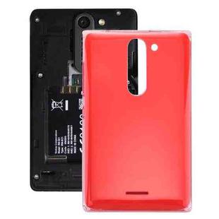 Dual SIM Battery Back Cover for Nokia Asha 502 (Red)