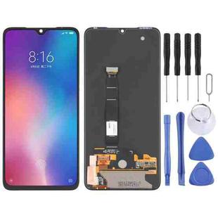 Original AMOLED Material LCD Screen and Digitizer Full Assembly for Xiaomi Mi 9(Black)