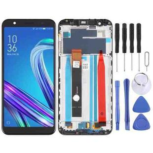 OEM LCD Screen for Asus ZenFone Max M1 ZB555KL X00PD Digitizer Full Assembly with Frame（Black)