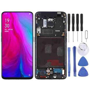 Original LCD Screen for OPPO Reno Digitizer Full Assembly with Frame (Black)