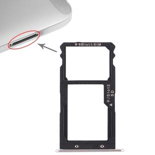 SIM Card Tray + SIM Card Tray / Micro SD Card for Huawei G8 (Silver)