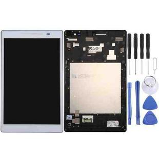 OEM LCD Screen for ASUS ZenPad 8.0 / Z380C / Z380CX / P022  Digitizer Full Assembly with Frame（White)
