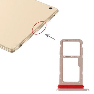 SIM Card Tray + Micro SD Card Tray for Huawei Honor Waterplay (Gold)